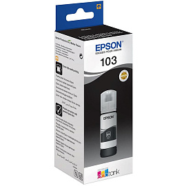 Чернила Epson 103 C13T00S14A черные оригинальные