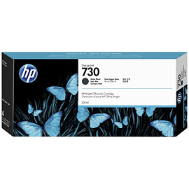 Картридж струйный HP 730 P2V71A черный матовый оригинальный