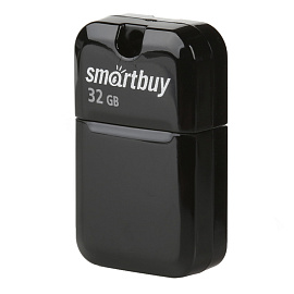 Флеш-диск 32 GB, SMARTBUY Art, USB 2.0, черный, SB32GBAK