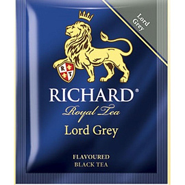 Чай черный Richard Lord Grey 200 пакетиков (лимон, бергамот)