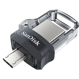 Флешка USB 3.0 32 ГБ Sandisk Ultra Dual Drive (SDDD3-032G-G46)