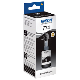 Чернила Epson T7741 C13T77414A черные оригинальные