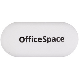 Ластик OfficeSpace "FreeStyle", овальный, термопластичная резина, 60*28*12мм