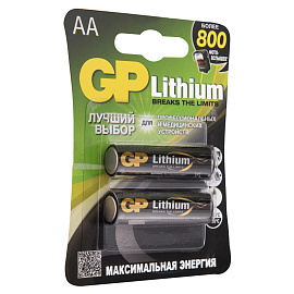 Батарейка GP Lithium AA (LR06) литиевая 15LF Цена за 1 батарейку