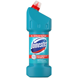 Чистящее средство 1,5 л DOMESTOS (Доместос) "Свежесть Атлантики", с отбеливающим эффектом, 67683281