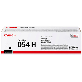 Картридж лазерный Canon 054H BK 3028C002 черный оригинальный повышенной емкости