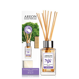 Аромадиффузор Areon Home perfume sticks Пачули/лаванда/ваниль 85 мл