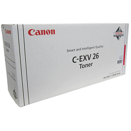 Картридж лазерный Canon C-EXV26 M 1658B006 пурпурный оригинальный