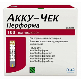 Тест-полоски Accu-Chek Performa № 100