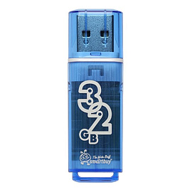 Флешка USB 2.0 32 ГБ Smartbuy Glossy (SB32GBGS-B)