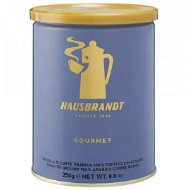 Кофе молотый Hausbrandt Gourmet 250 г (жестяная банка)