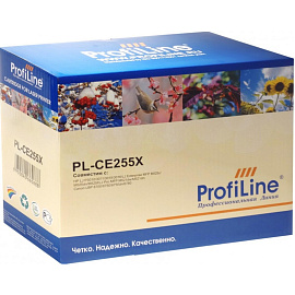 Картридж лазерный Profiline CE255X/724H PL-CE255X/724H для HP/Canon черный совместимый повышенной емкости