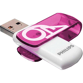 Флешка USB 2.0 64 ГБ Philips Vivid 2.0 (FM64FD05P/97)