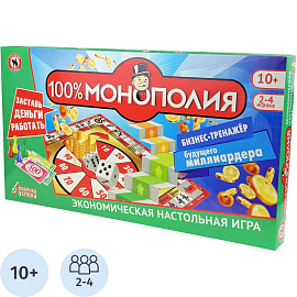 Настольная игра 100% Монополия