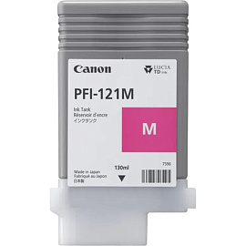 Картридж струйный Canon PFI-121/М 6267C001 пурпурный оригинальный