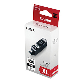 Картридж струйный Canon PGI-450XL 6434B001 черный оригинальный