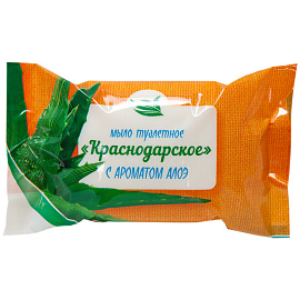 Мыло туалетное 100 г КРАСНОДАРСКОЕ (Меридиан), "Алоэ