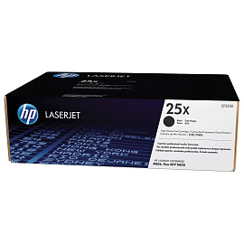 Картридж лазерный HP 25X CF325X черный оригинальный повышенной емкости