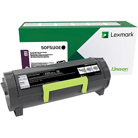 Картридж лазерный Lexmark 50F5U0E черный оригинальный