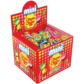 Карамель Chupa Chups mini (100 штук в упаковке)