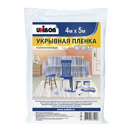 Пленка укрывная Unibob 4х5 м 8 мкм (40186)