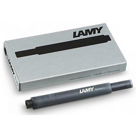 Картриджи чернильные для перьевой ручки Lamy T10 черный (5 штук в упаковке)