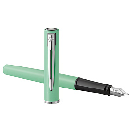 Ручка перьевая Waterman "Allure Pastel Green" синяя, 0,8мм, подарочная упаковка