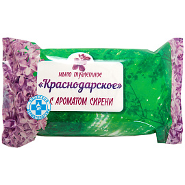 Мыло туалетное 100 г, Краснодарское, (Меридиан), "Сирень