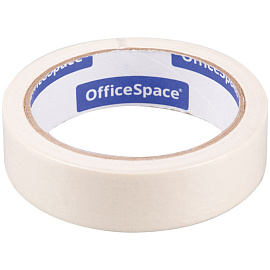 Клейкая лента малярная OfficeSpace, 25мм*25м, ШК