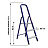 Стремянка Алюмет стальная окрашенная с алюминиевыми ступенями 3 ст. М8403 Фото 0