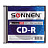 Диск CD-R SONNEN, 700 Mb, 52x, Slim Case (1 штука), 512572 Фото 1