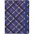 Ежедневник недатированный Attache Tartan 7БЦ Soft Touch А5 128 листов синий с фиксирующей резинкой Фото 8