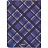 Ежедневник недатированный Attache Tartan 7БЦ Soft Touch А5 128 листов синий с фиксирующей резинкой Фото 7