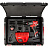 Шуруповерт безударный аккумуляторный Milwaukee M12 Fuel FDD2-202X 12 В Li-ion 2 АКБ 2 Ач +ЗУ (4933479873)