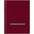 Ежедневник недатированный Attache Economy бумвинил А6 128 листов бордовый (105x140 мм) Фото 0