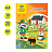 Цветная бумага тонированная А4, Мульти-Пульти, 20л., 10цв., в папке, "Приключения Енота Фото 0