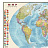 Настенная карта Мира политическая 1:30 000 000 с флагами Фото 1