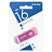 Память Smart Buy "Twist" 16GB, USB 2.0 Flash Drive, пурпурный Фото 2