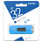 Флеш-диск 32 GB SMARTBUY Stream USB 2.0, синий, SB32GBST-B Фото 0