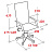 Кресло для руководителя Бюрократ CH-808AXSN/#B черное 3C11 (ткань, пластик) Фото 3