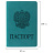 Обложка для паспорта, мягкий полиуретан, "Герб", темно-бирюзовая, STAFF, 237611 Фото 5