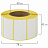 Этикетка термотрансферная ПОЛУГЛЯНЕЦ (43х25 мм), 1000 этикеток в ролике, 52199 Фото 3